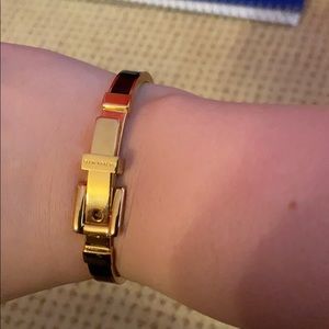 Black and gold Michael Kors Buckle Bracelet